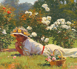 Daydreams and White Roses - Gregory Frank Harris