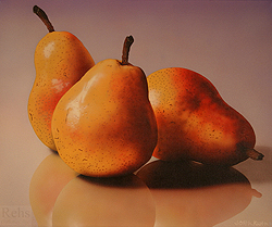 Three Yellow Pears - John Kuhn