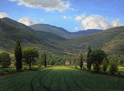 Passing Clouds in the Tuscan Hills - Joseph McGurl